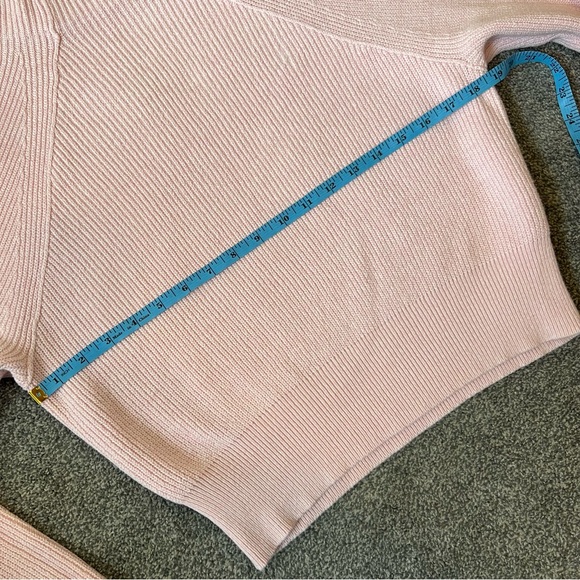 free people too good pullover sweater light pink - Picture 11 of 11